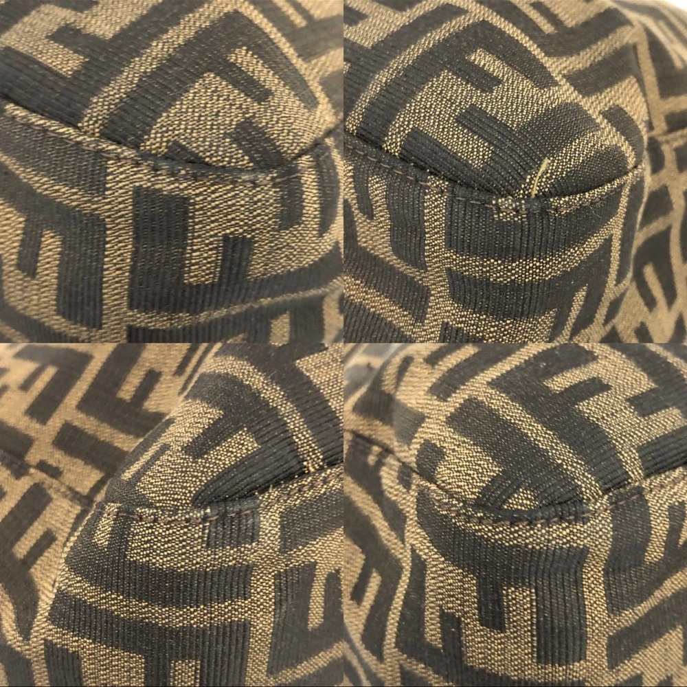 AUTH Fendi Zucca Canvas Tote - Picture 6 of 9